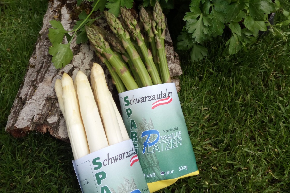 Spargel Lachs Pasta - Gemüsebau Platzer