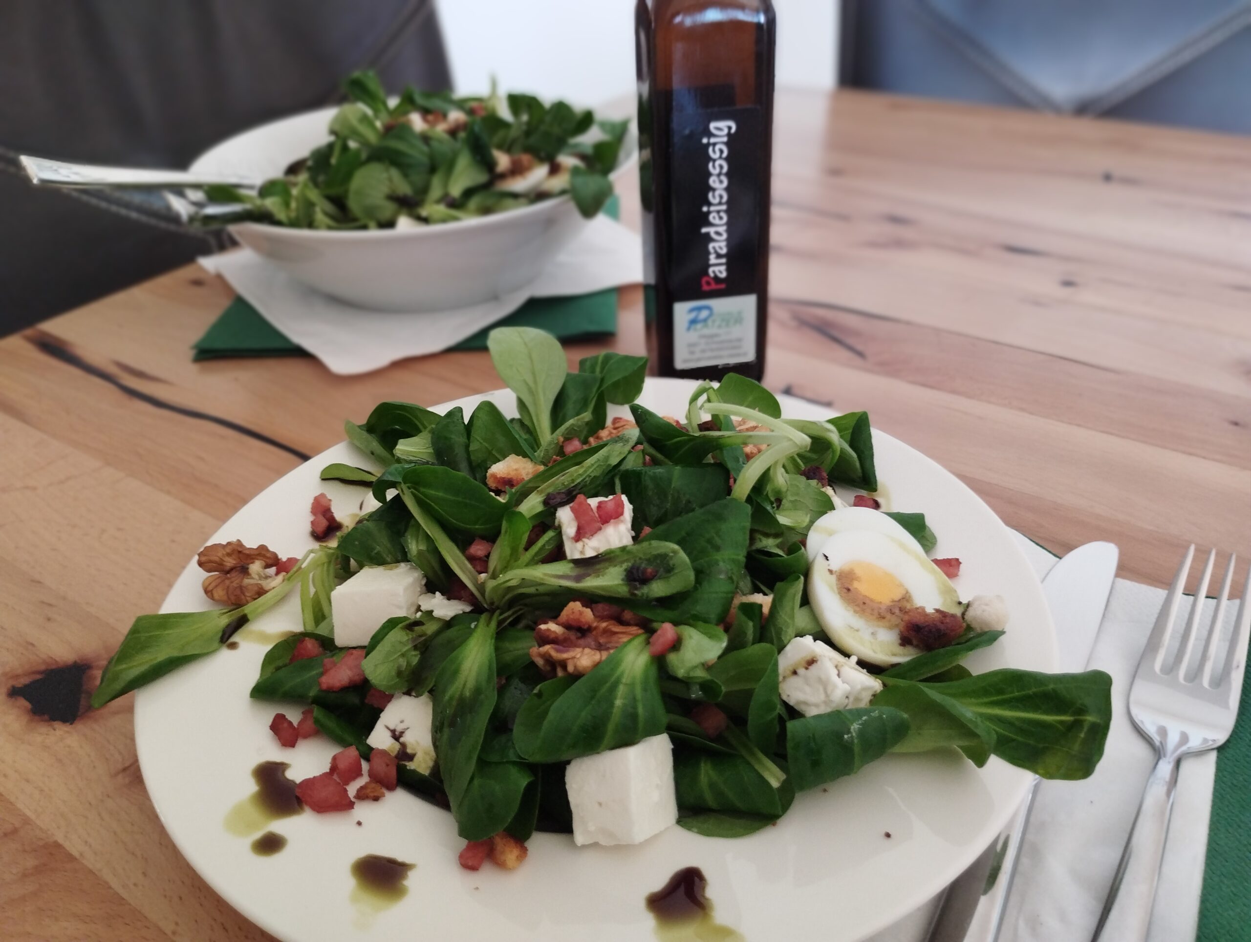 Vogerlsalat mit Schafskäse - Gemüsebau Platzer